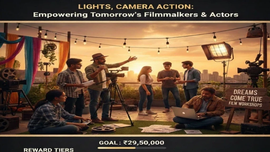 Lights, Camera, Action: Empowering Tomorrow's Filmmakers & Actors