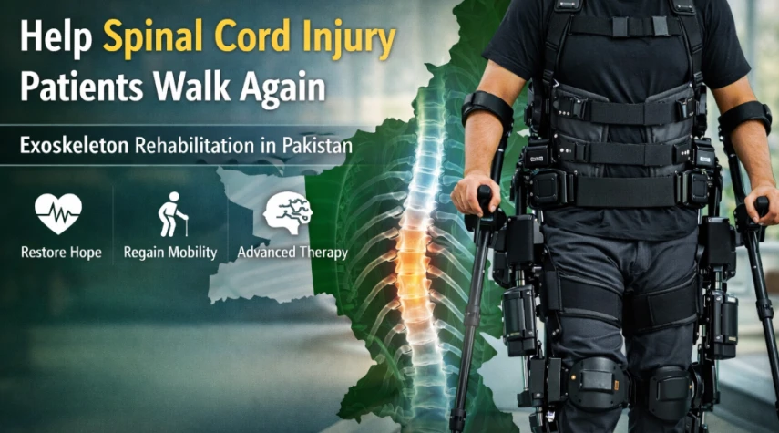 Pakistan’s First Affordable Robotic Exoskeleton Rehabilitation Program for Spinal Cord Injury Patients